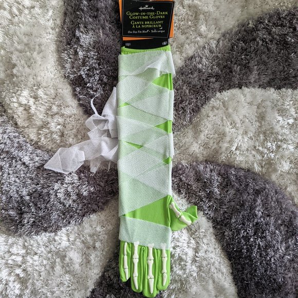 🧟 Zombie / Mummy Arm Warmer Gloves - Picture 2 of 3